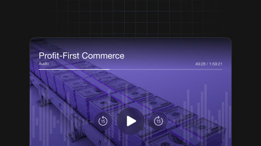 Profit-First Commerce