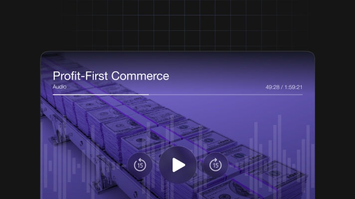 Profit-First Commerce