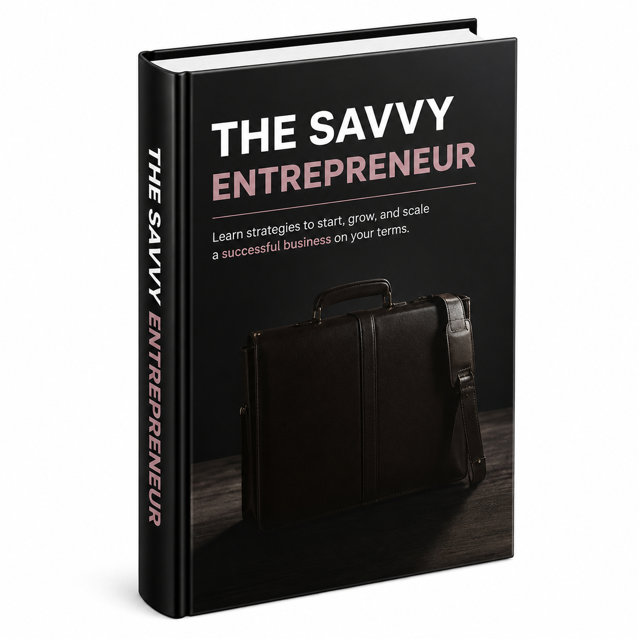The Savvy Entrepreneur ebook & guide cover