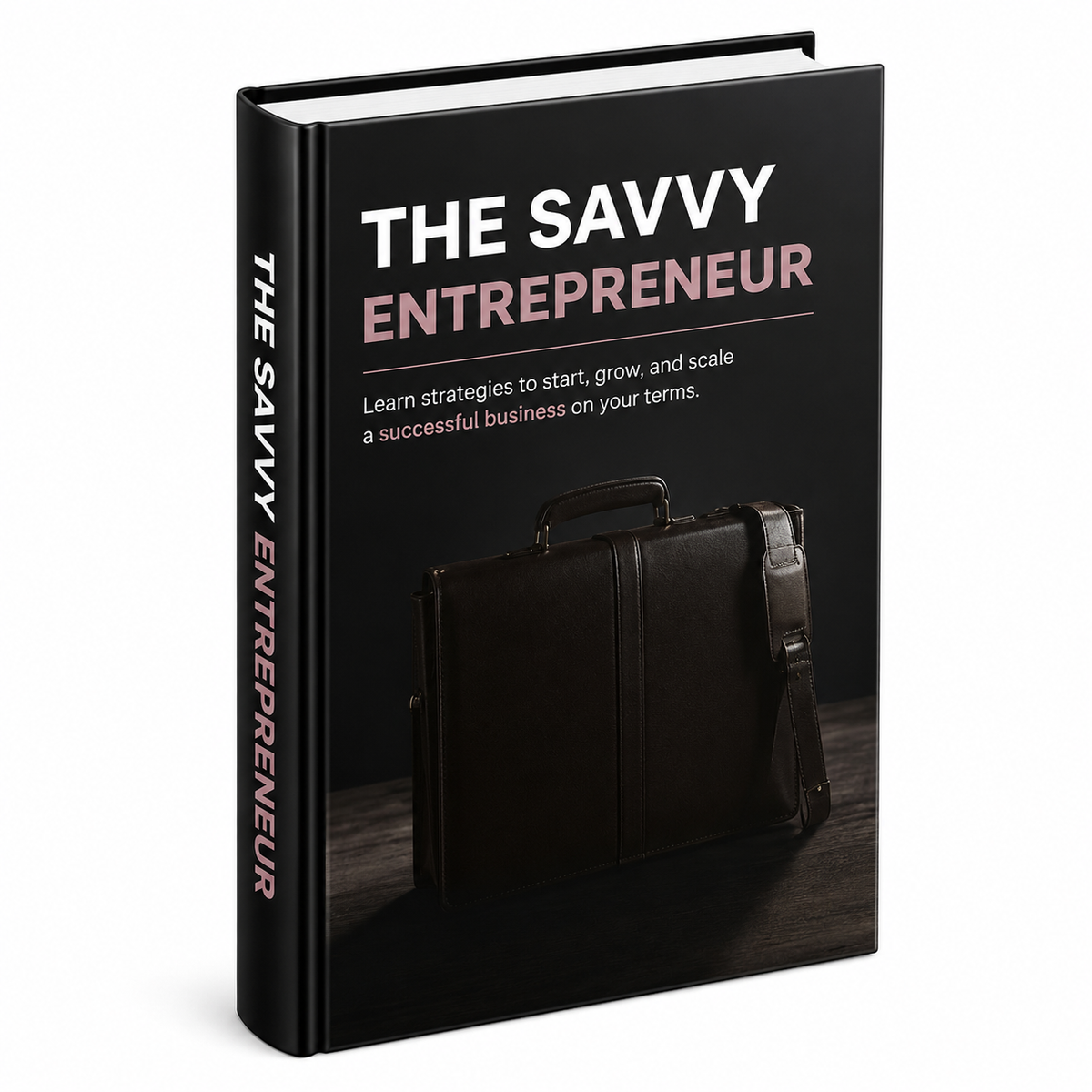 The Savvy Entrepreneur ebook & guide cover