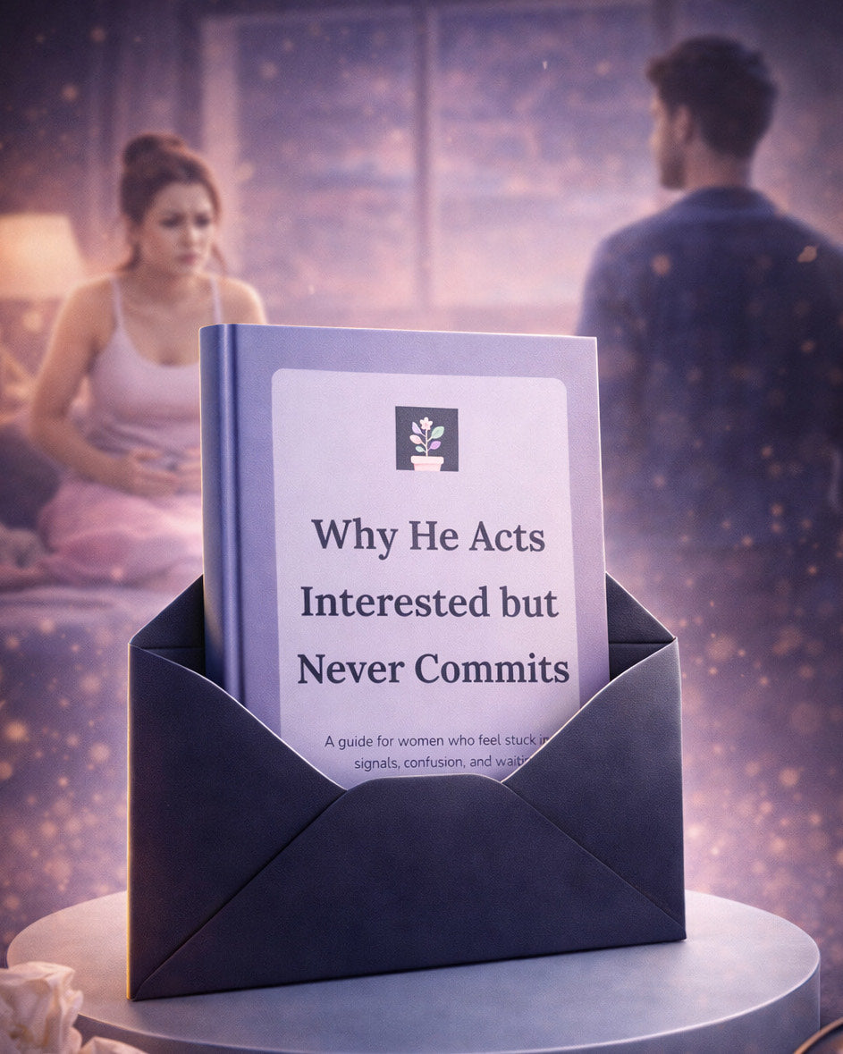 Why He Acts Interested but Never Commits