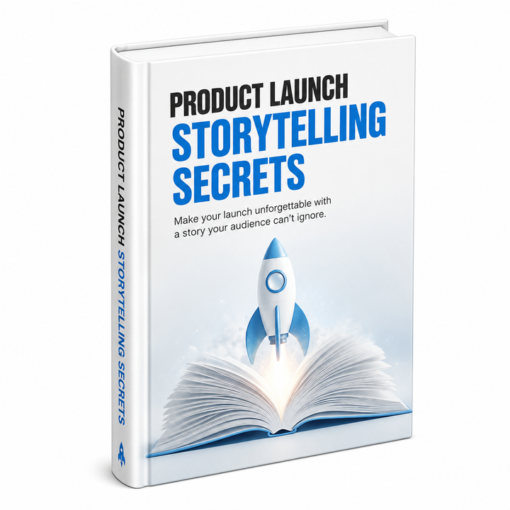 Product Launch Storytelling Secrets guide cover