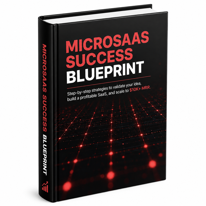 MicroSaaS Success Blueprint guide cover
