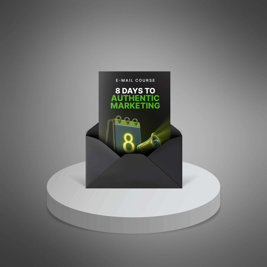 8 Days to Authentic Marketing - SuitYou marketing and growth course