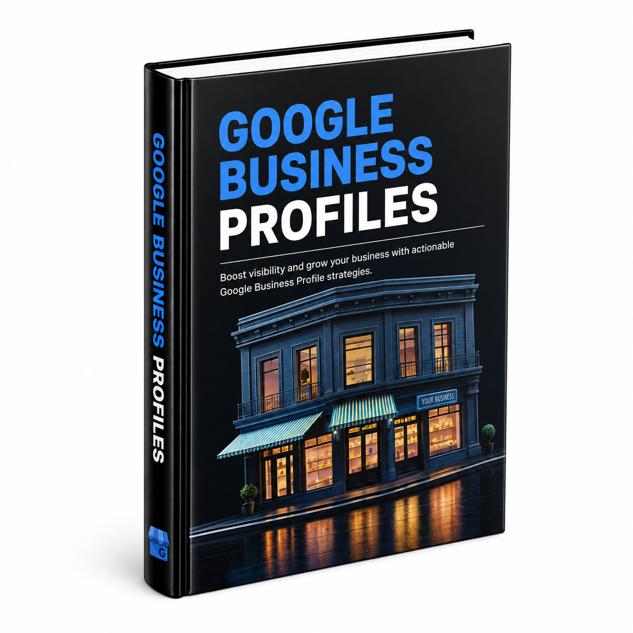 Google Business Profiles ebook & guide cover