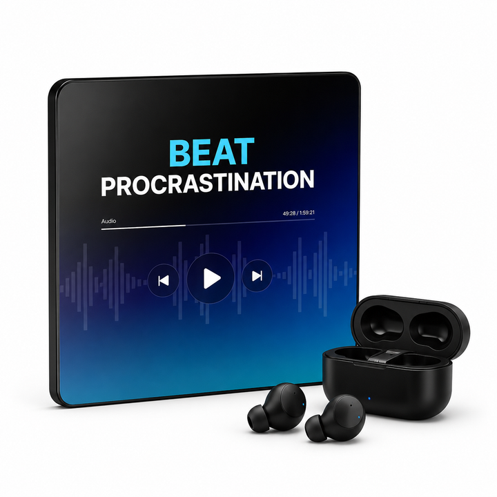 Beat Procrastination audiobook cover