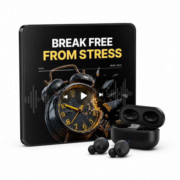 Break Free From Stress audiobook cover