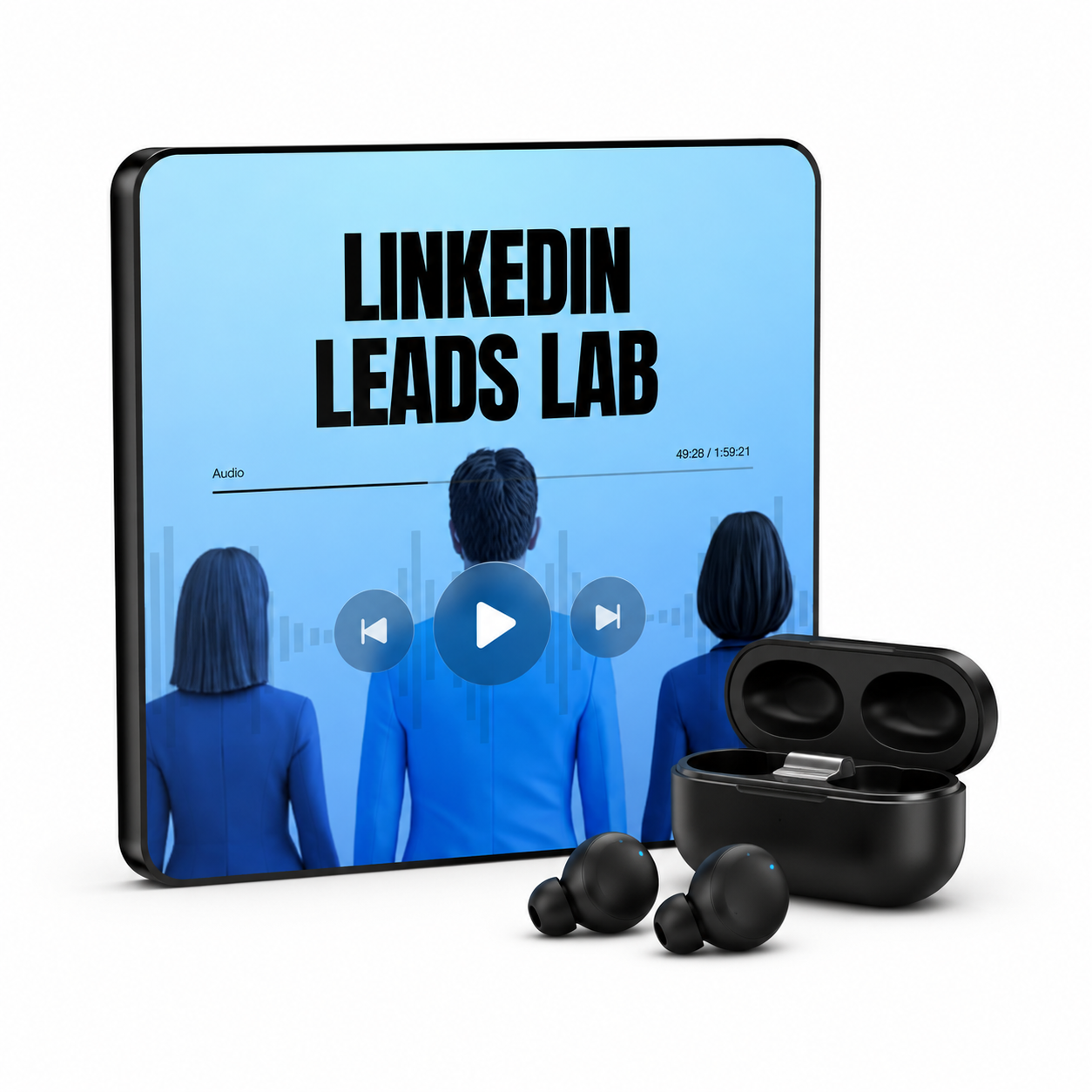 LinkedIn Leads Lab audiobook cover