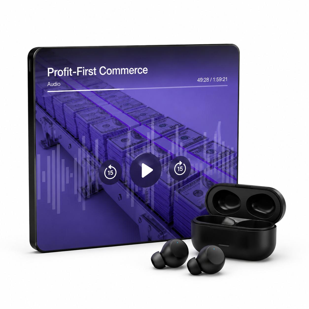 Profit-First Commerce audiobook cover