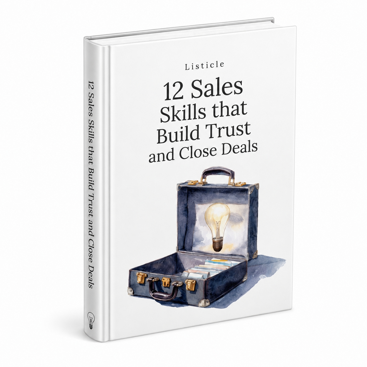 12 Sales Skills That Build Trust and Close Deals ebook & guide cover