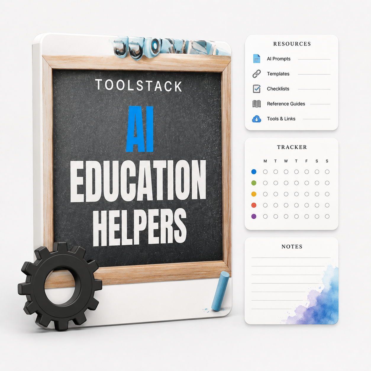 AI Education Helpers template & tool cover