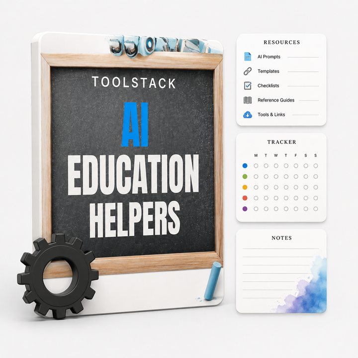 AI Education Helpers template & tool cover