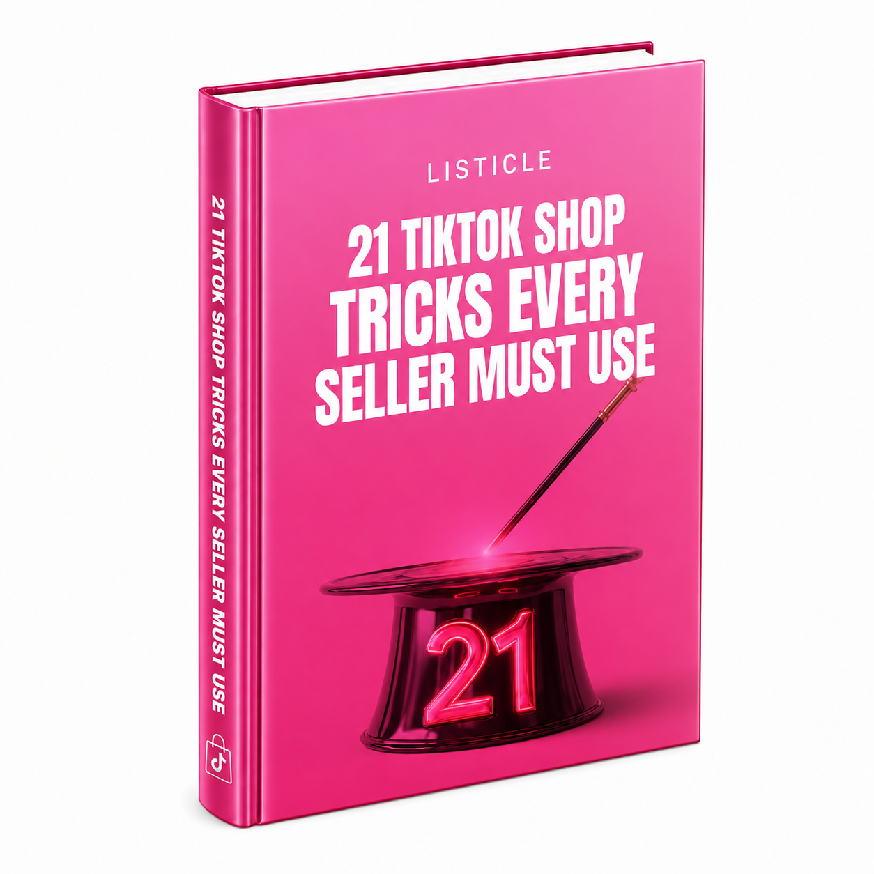 21 TikTok Shop Tricks Every Seller Must Use ebook & guide cover