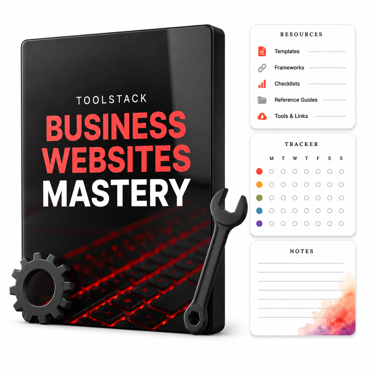 Business Websites Mastery - Toolstack template & tool cover