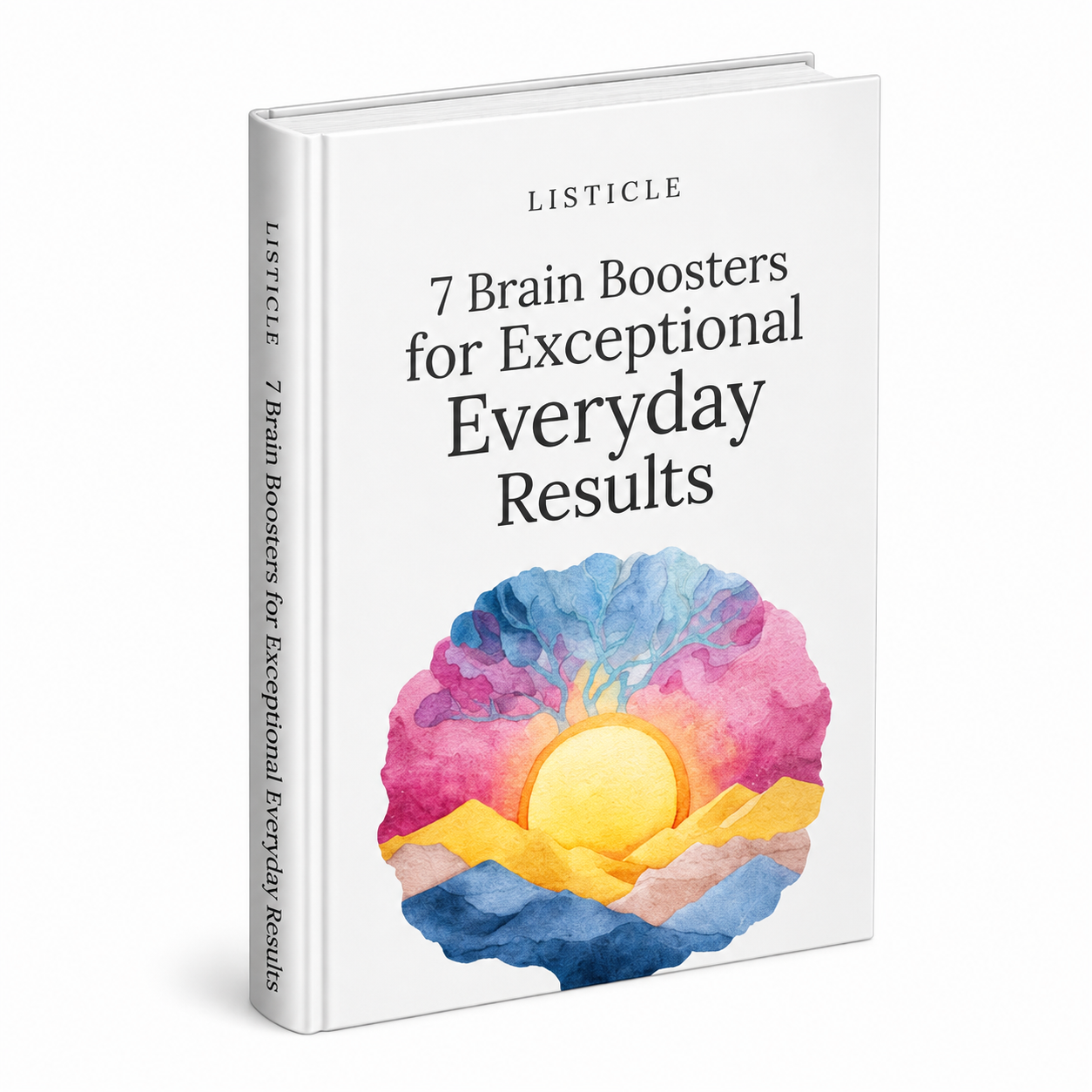 7 Brain Boosters for Exceptional Everyday Results ebook & guide cover