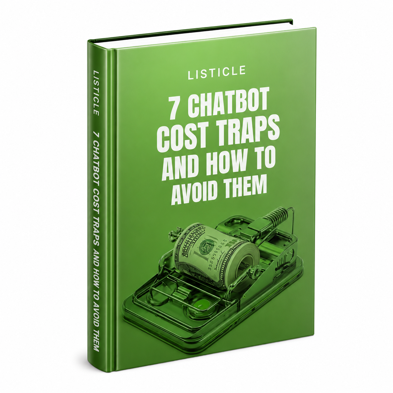 7 Chatbot Cost Traps and How to Avoid Them ebook & guide cover