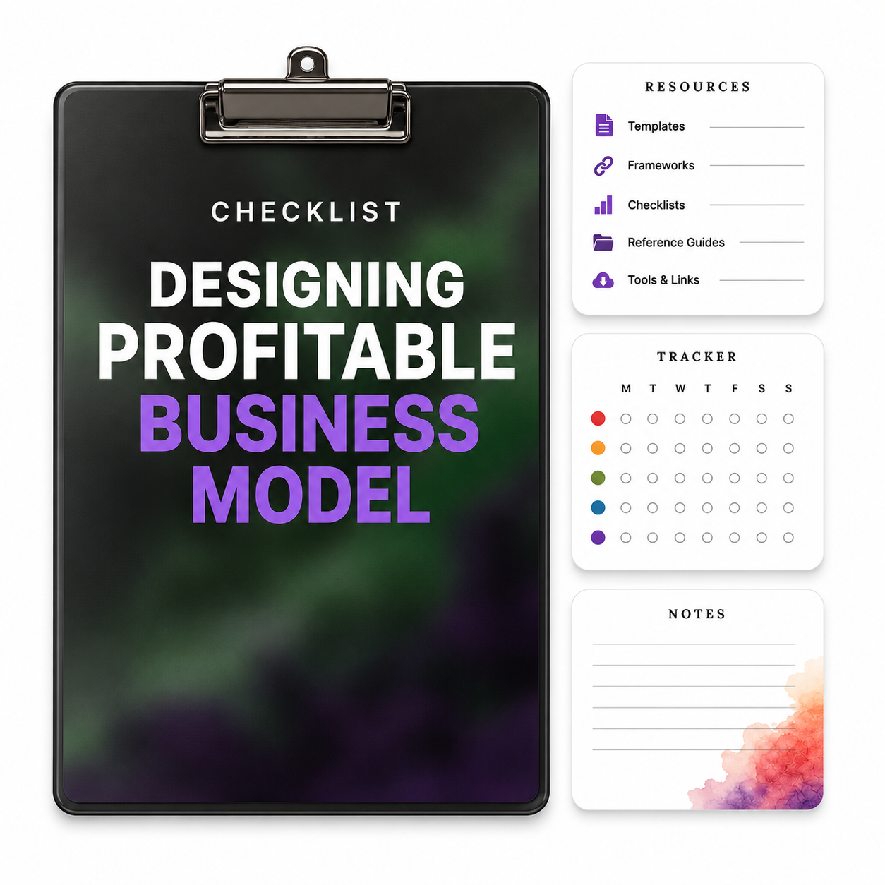 Designing a Profitable Business Model checklist cover