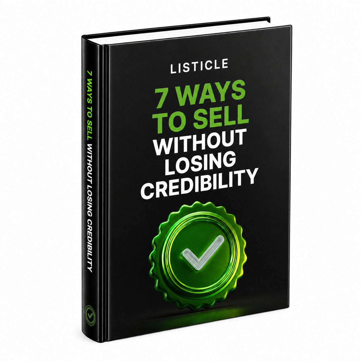 7 Ways to Sell Without Losing Credibility guide cover