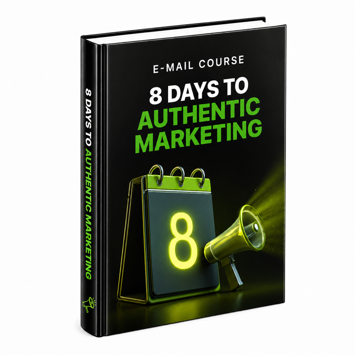 8 Days to Authentic Marketing guide cover