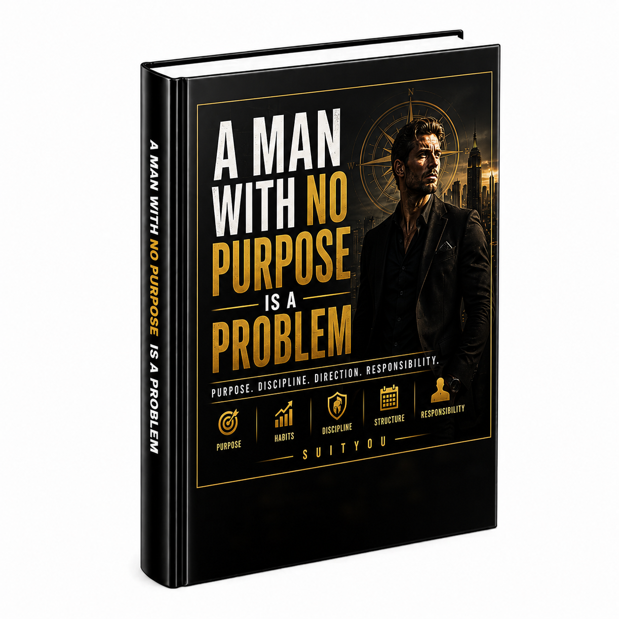 A Man With No Purpose Is A Problem ebook & guide cover