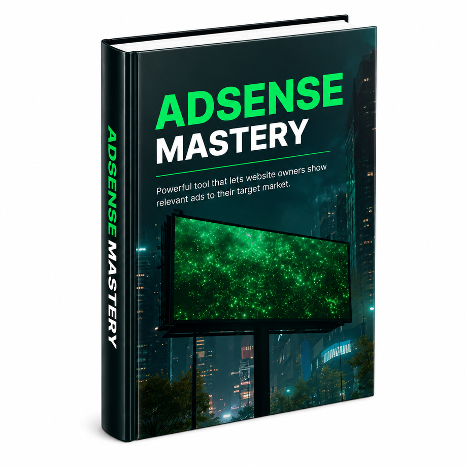 AdSense Mastery ebook & guide cover