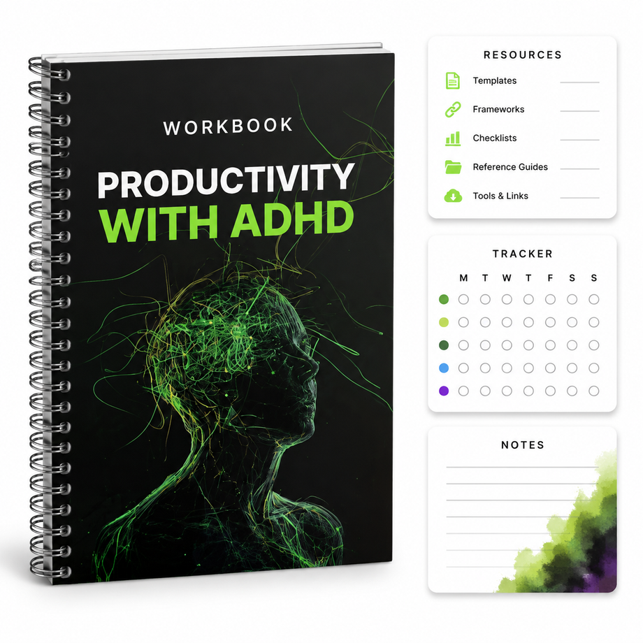 Productivity with ADHD - Workbook