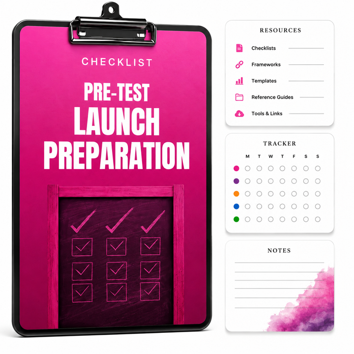 Pre-Test Launch Preparation