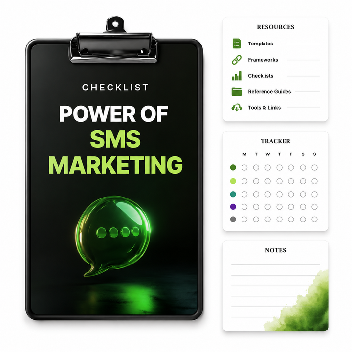 Power of SMS Marketing - Checklist
