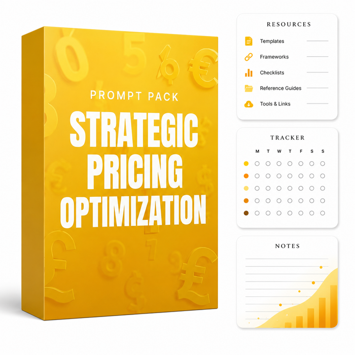 Strategic Pricing Optimization