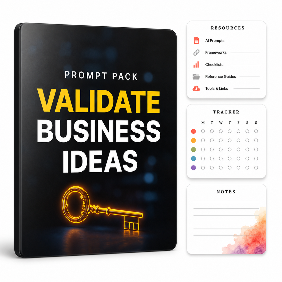 Validate business Ideas - AI Prompt Pack