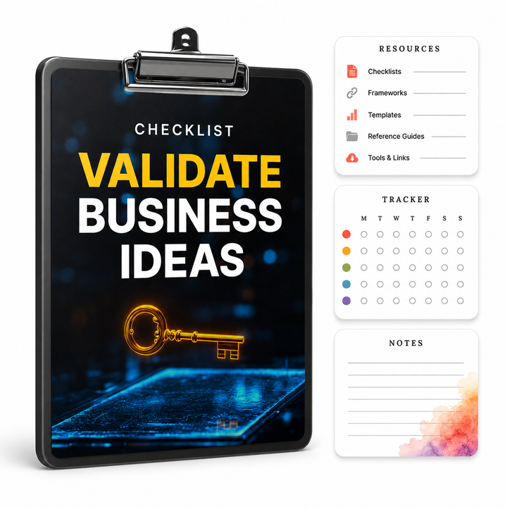 Validate Business Ideas - Checklist