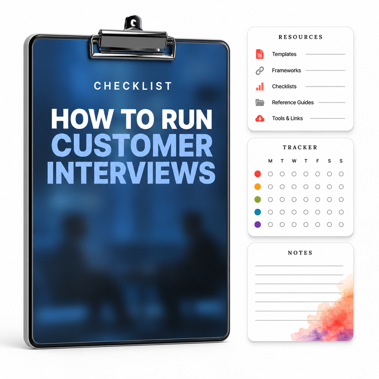 How to Run Effective Customer Interviews - Checklist
