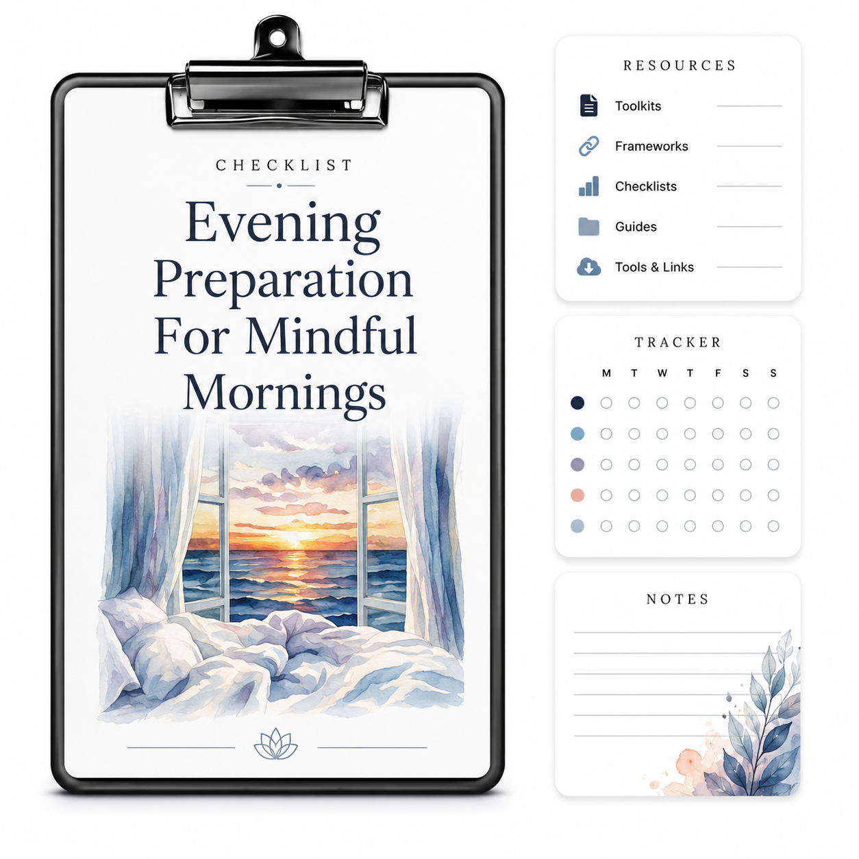 Evening Preparation for Mindful Mornings