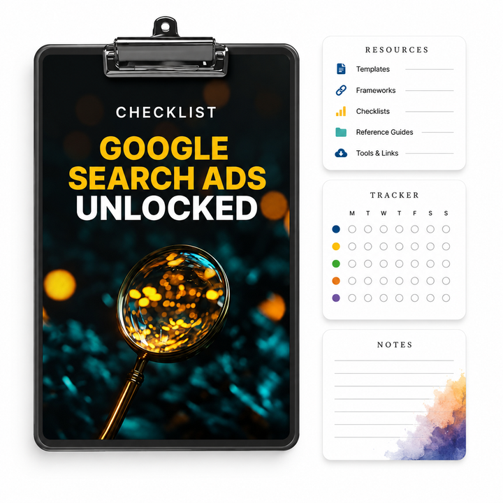 Google Search Ads Unlocked - Checklist