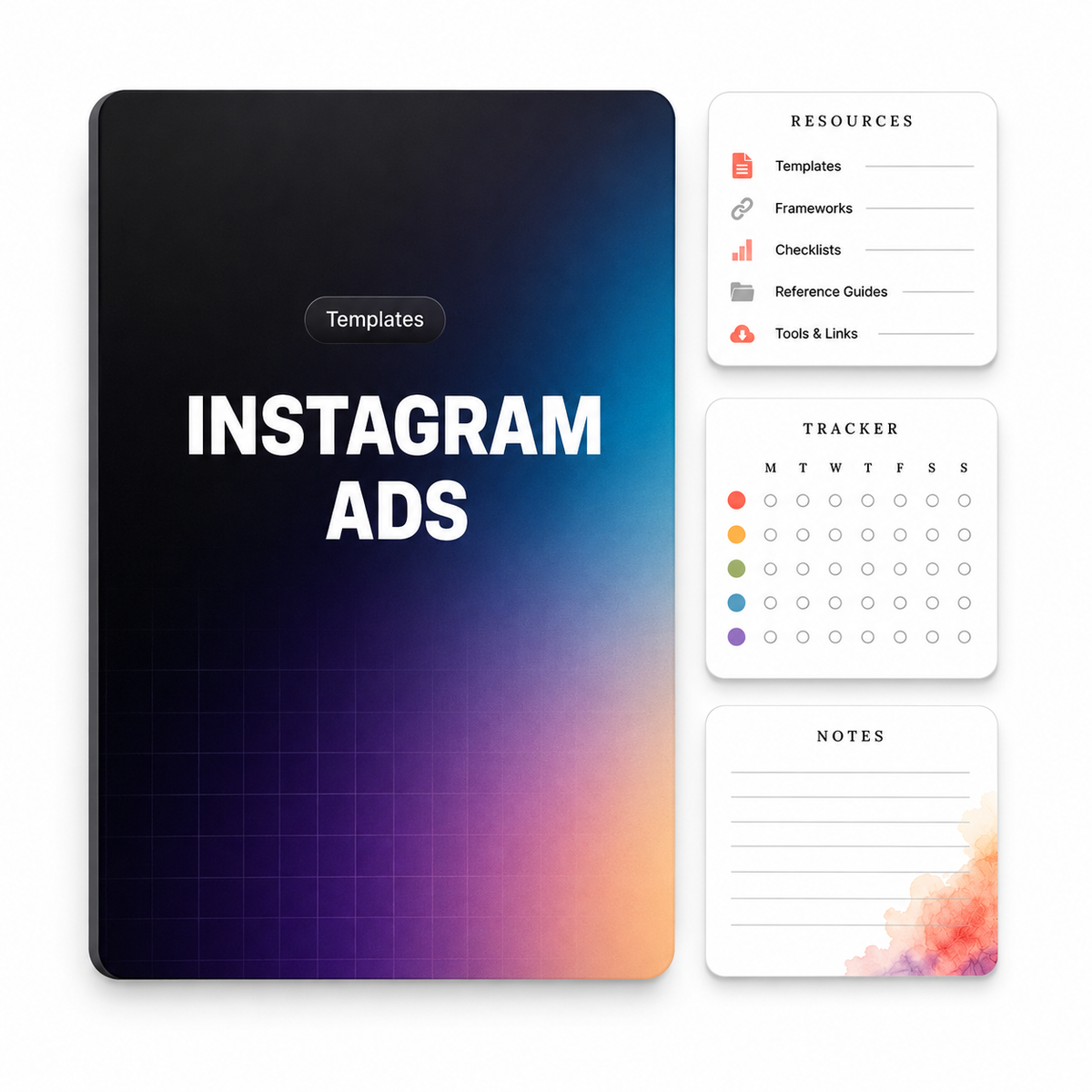 Instagram Ad Templates and Worksheets