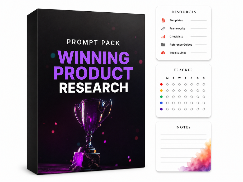 Winning Product Research - AI Prompt Pack