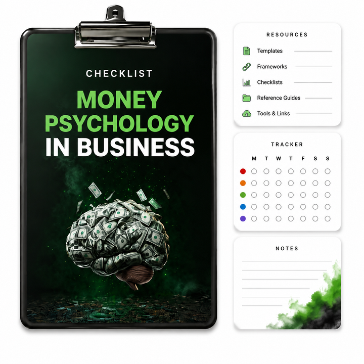 Money Psychology in Business - Checklist