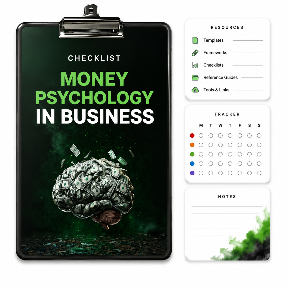 Money Psychology in Business - Checklist