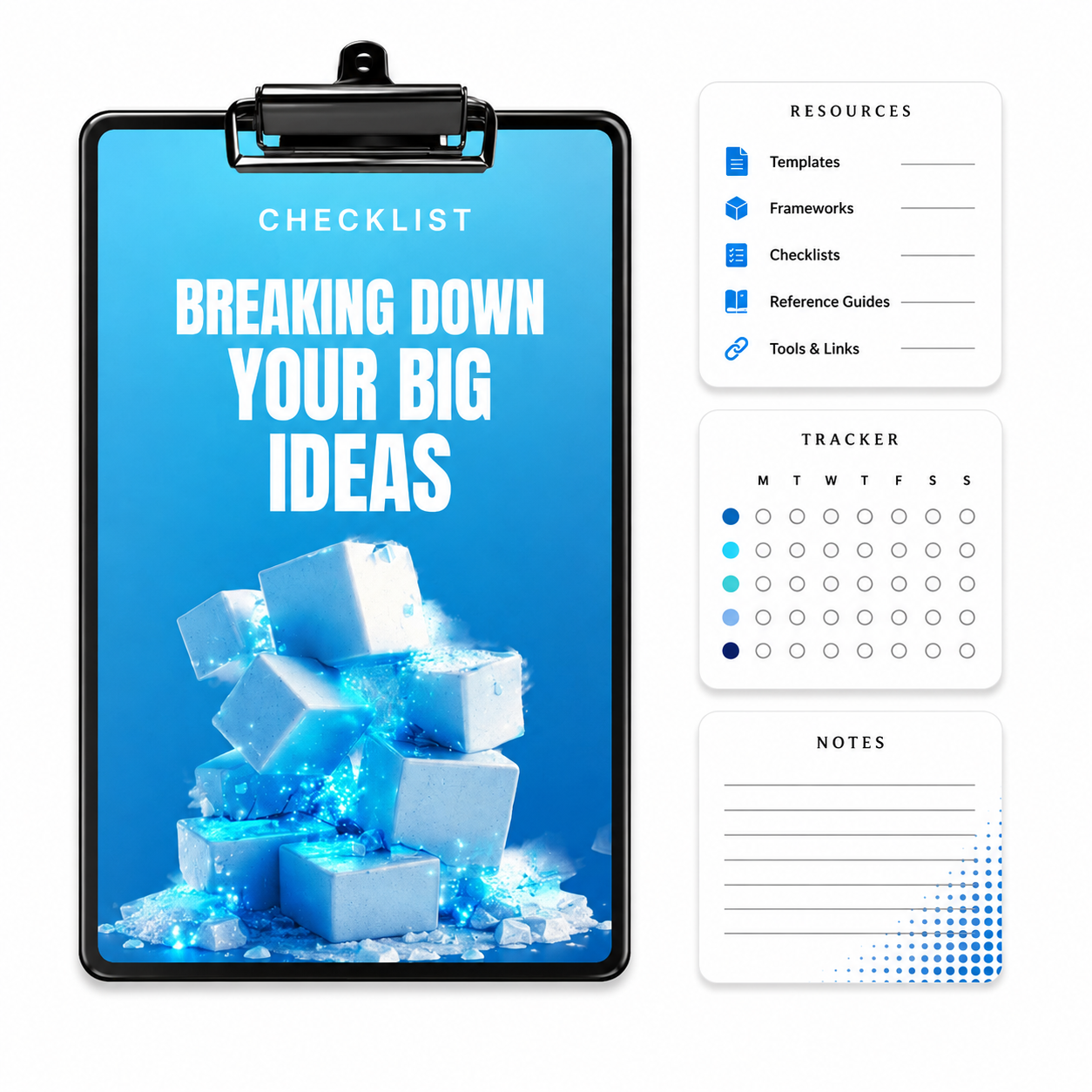 Breaking Down Your Big Ideas checklist cover