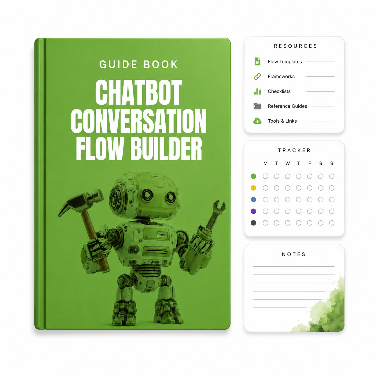 Chatbot Conversation Flow Builder - Tech Tools template & tool cover