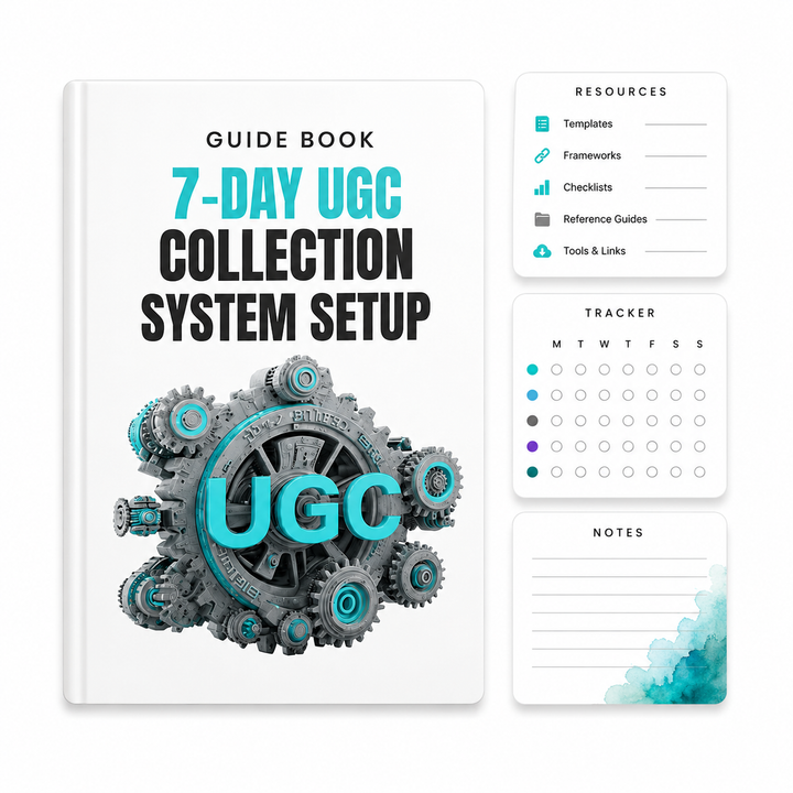 7-Day UGC Collection System Setup template & tool cover