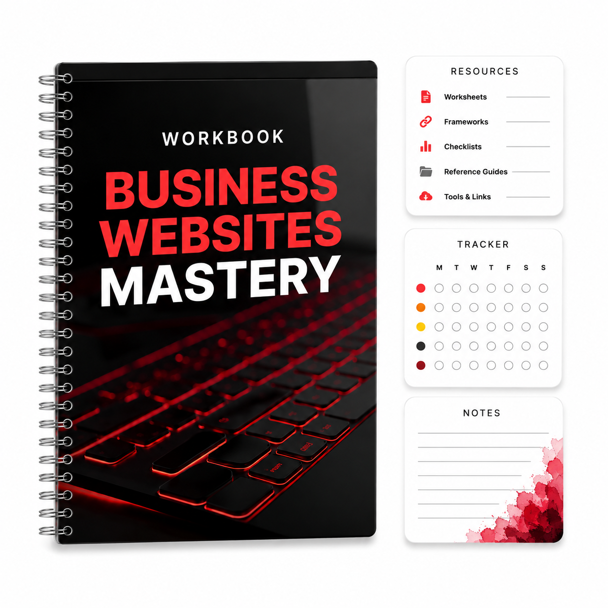 Business Websites Mastery workbook cover
