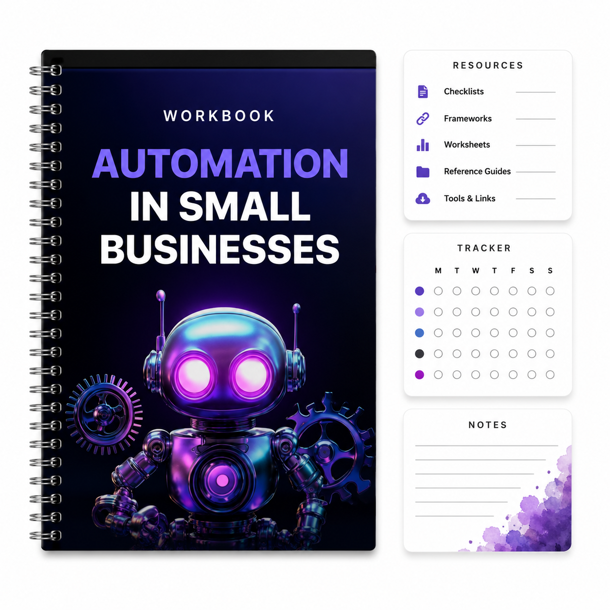 Automation in Small Businesses workbook cover