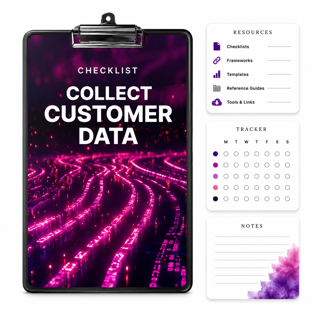 Customer Data Collection and Analysis checklist cover