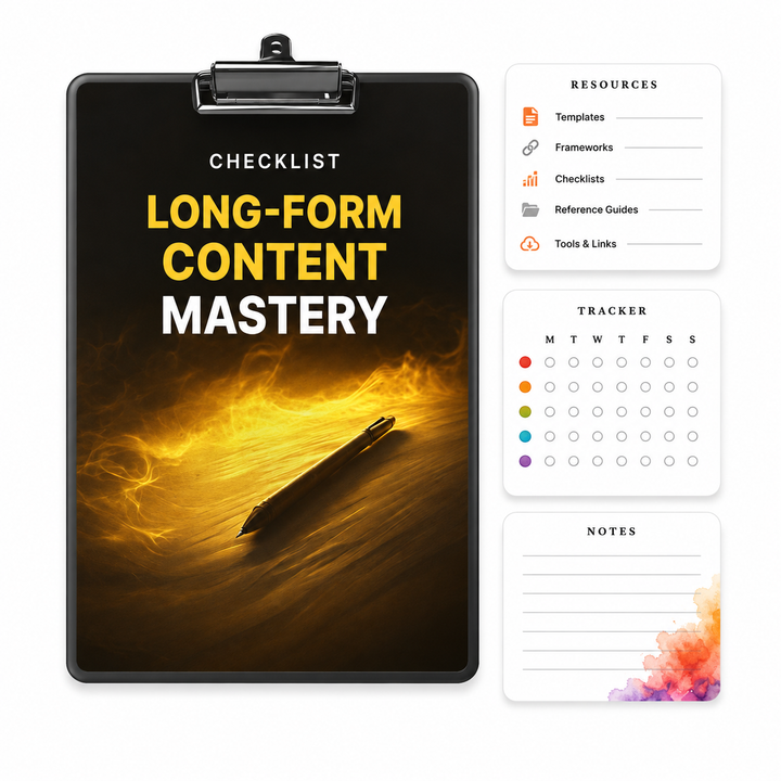 Long-Form Content Mastery - Checklist