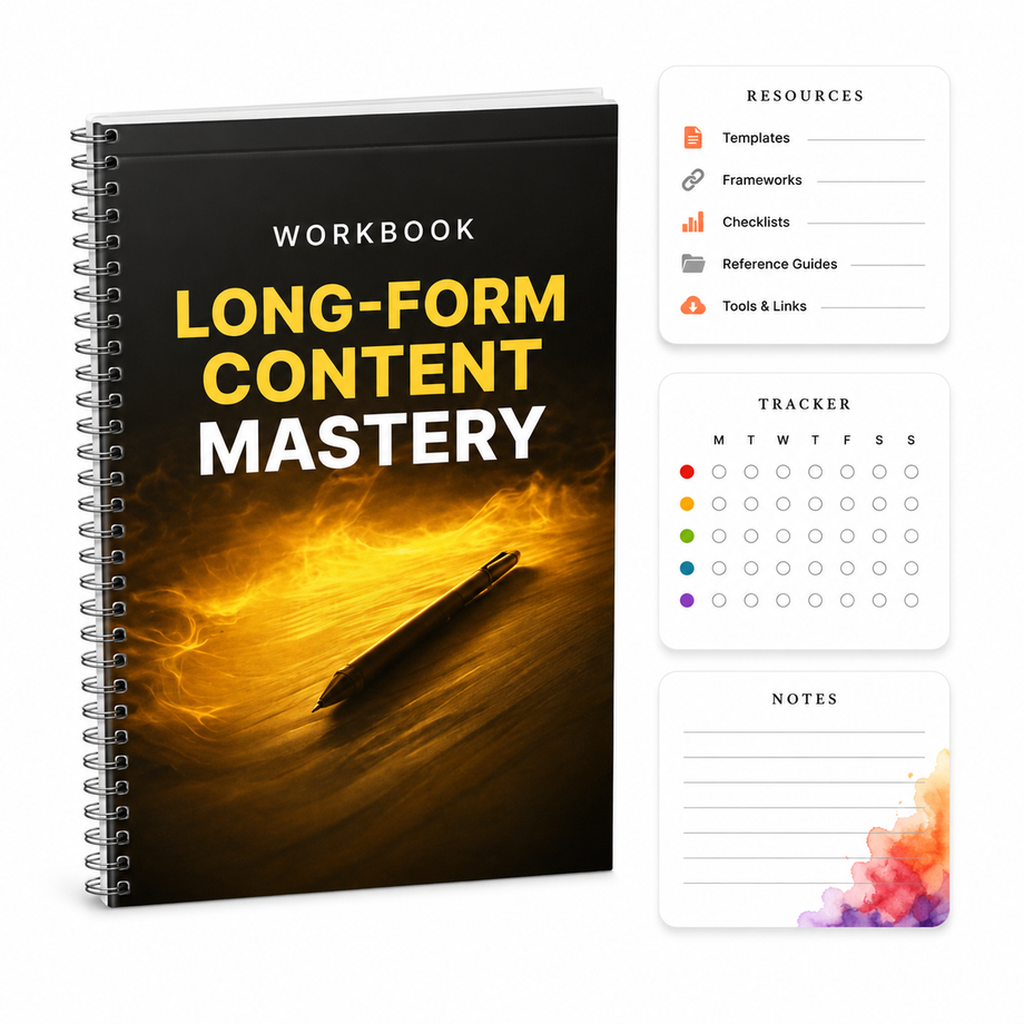 Long-Form Content Mastery - Workbook