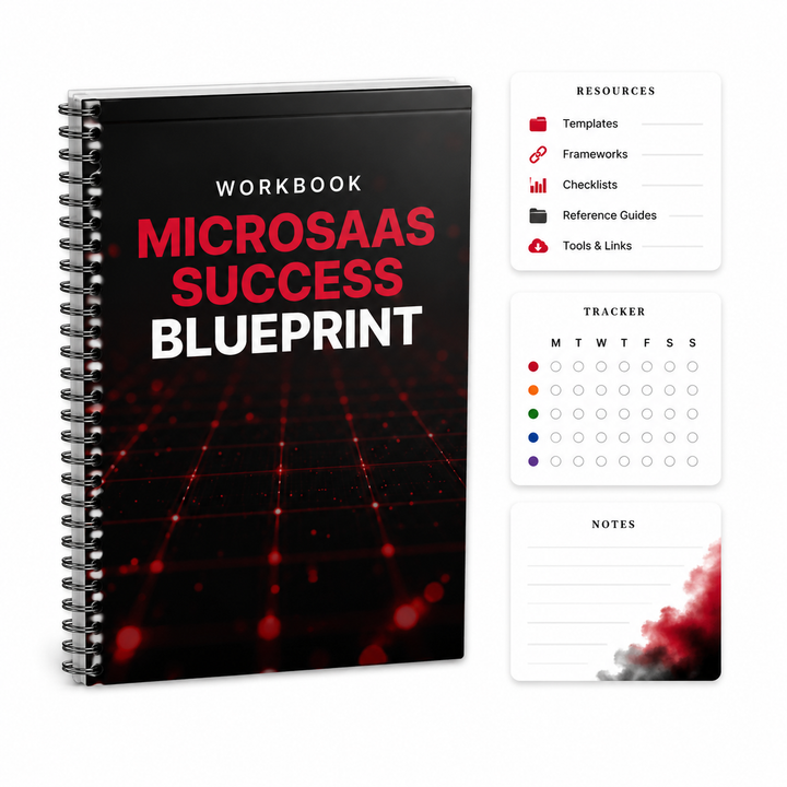 MicroSaaS Success Blueprint - Workbook