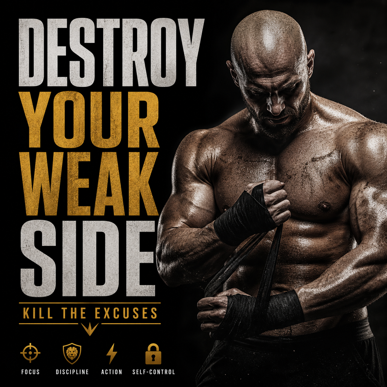 Destroy Your Weak Side - SuitYou self improvement resource