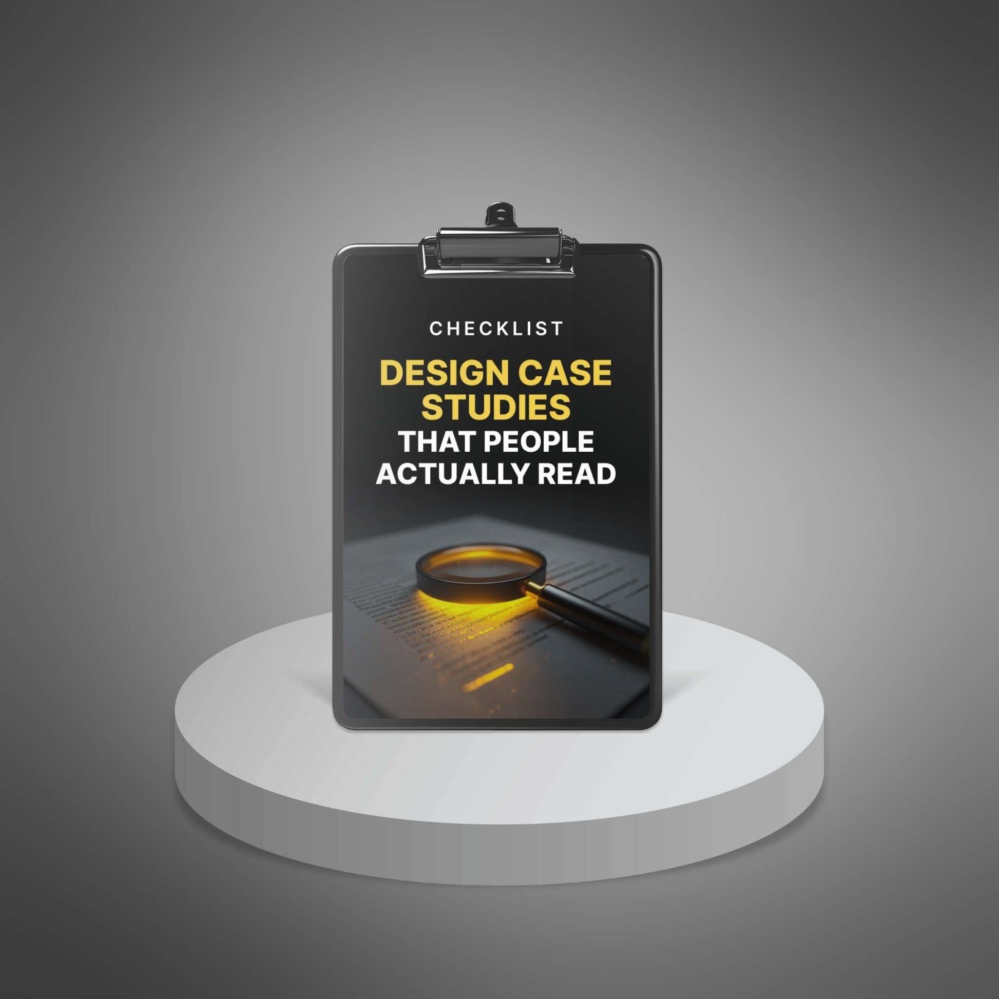 Design Case Studies That People Actually Read