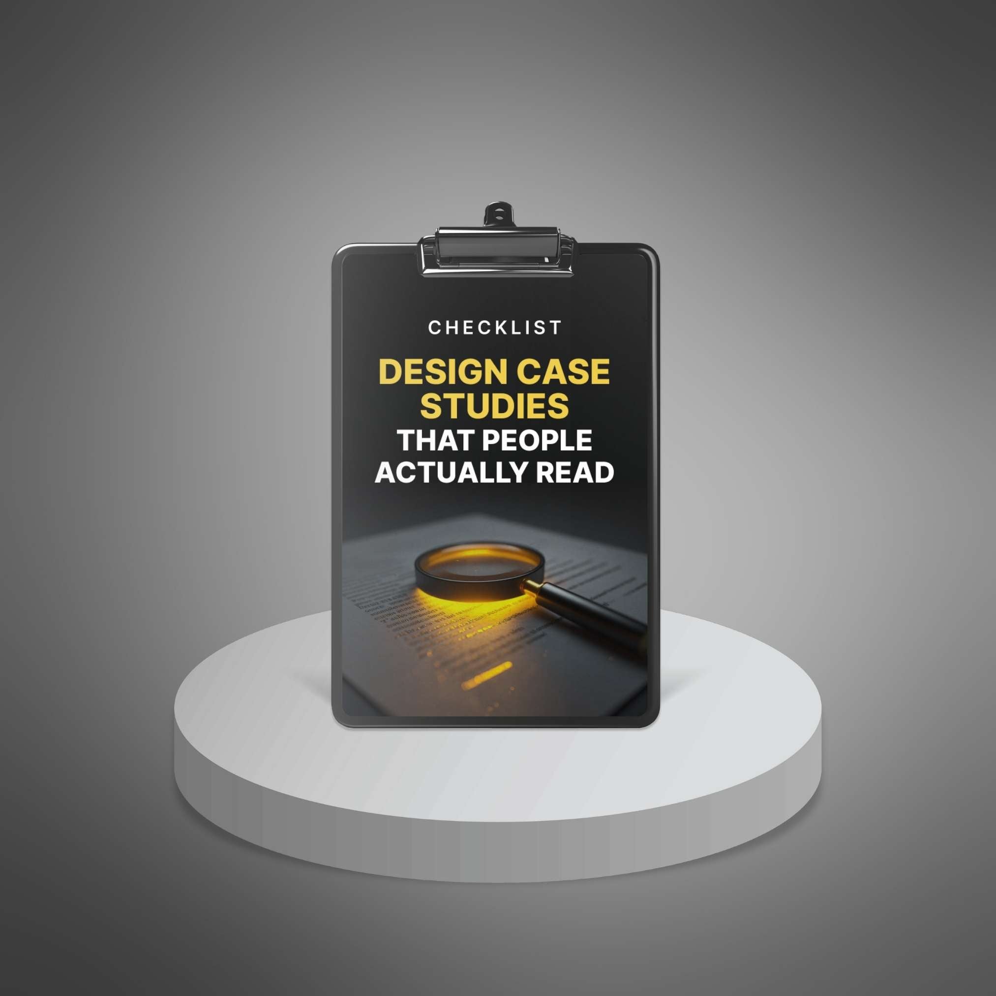 Design Case Studies That People Actually Read